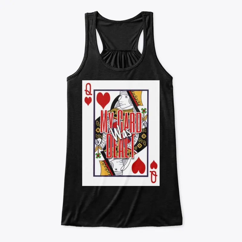 Queen Card T-shirt - Queen of Hearts