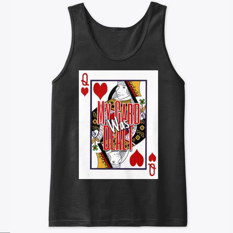 Queen Card T-shirt - Queen of Hearts