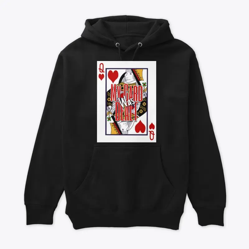 Queen Card T-shirt - Queen of Hearts