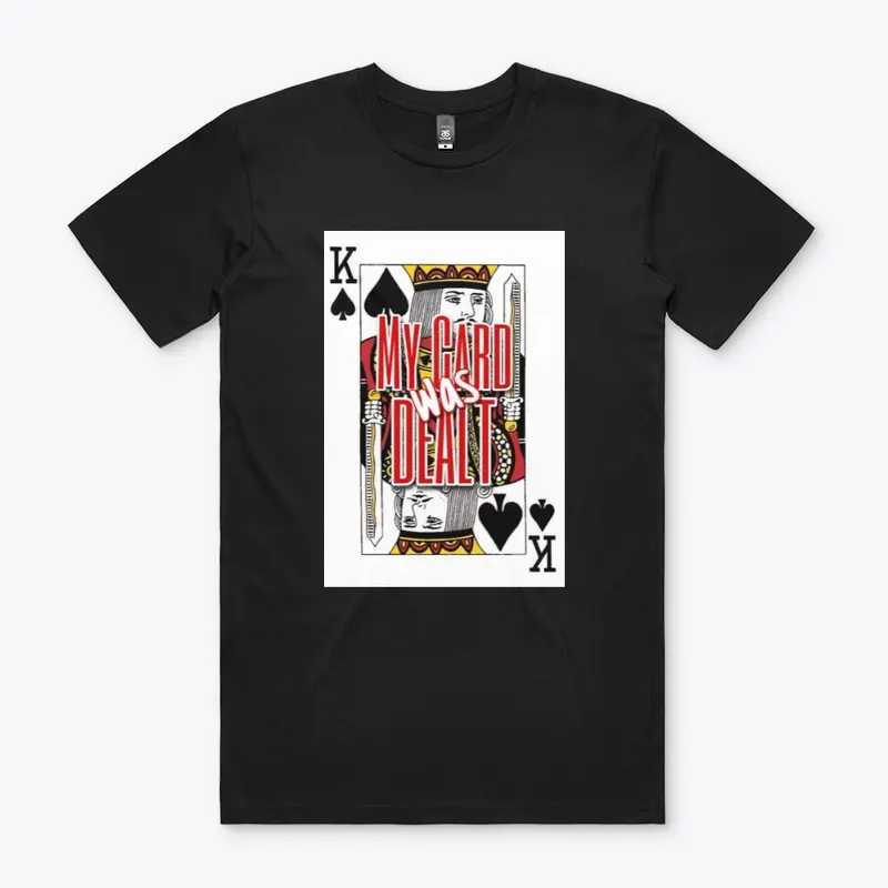 King Card T-shirt - King of Spades