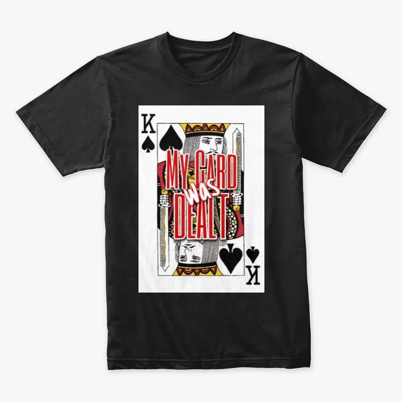 King Card T-shirt - King of Spades